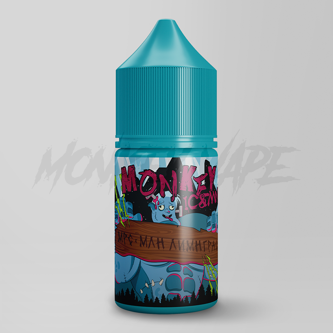 Жидкость Monkey Vape ic&mnt 25 мл №11 Мрс Млн Лимнграс