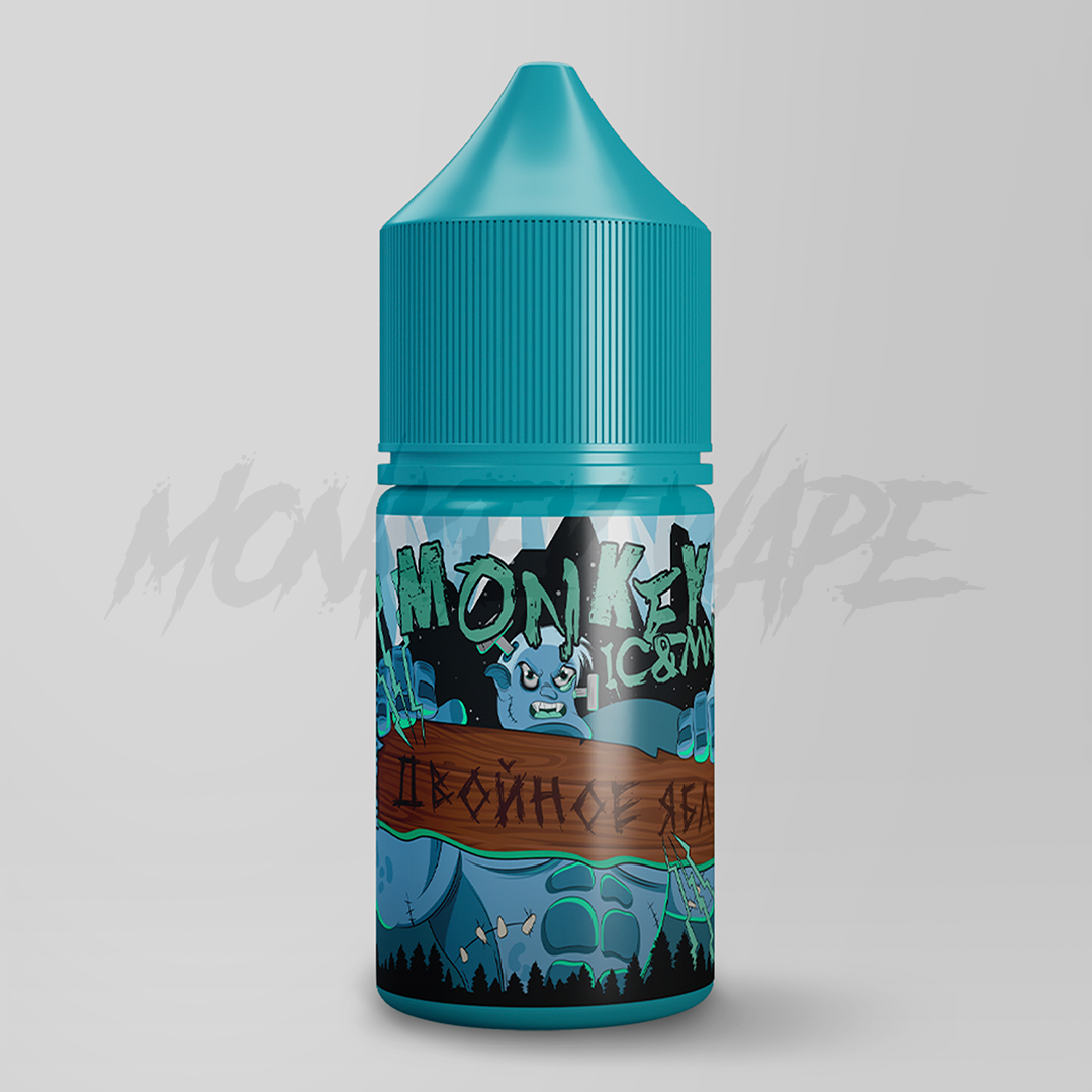 Жидкость Monkey Vape ic&mnt 25 мл №6 Двойное Ябл