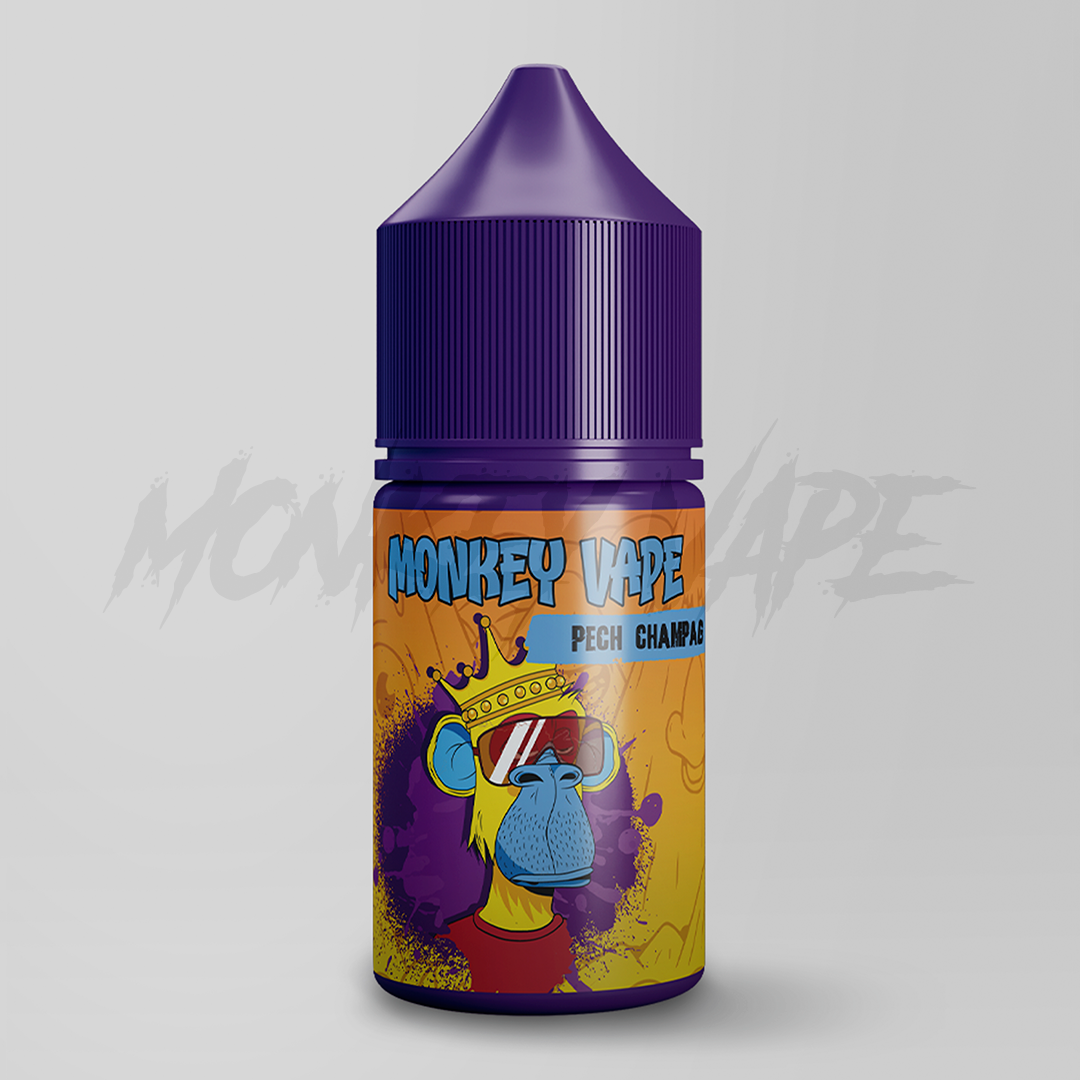 Жидкость Monkey Vape 30мл "Pech Champаg"
