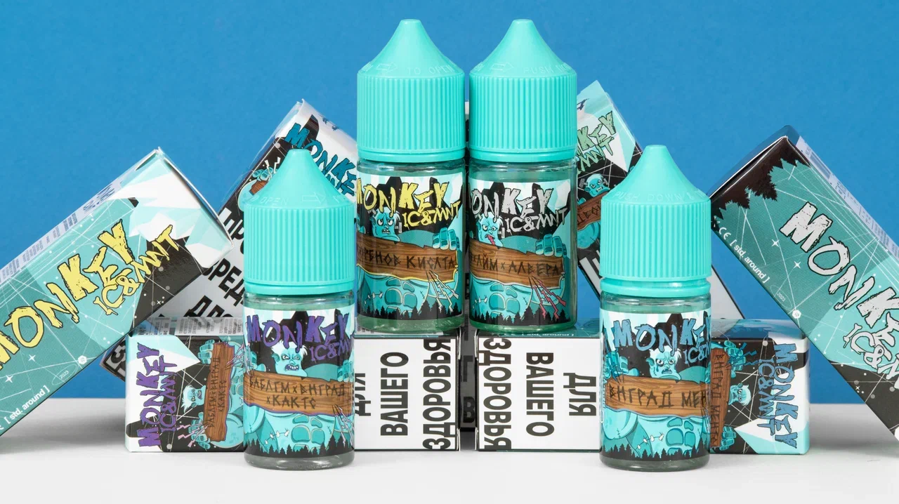 Обзор жидкостей MONKEY ICE & MINT.