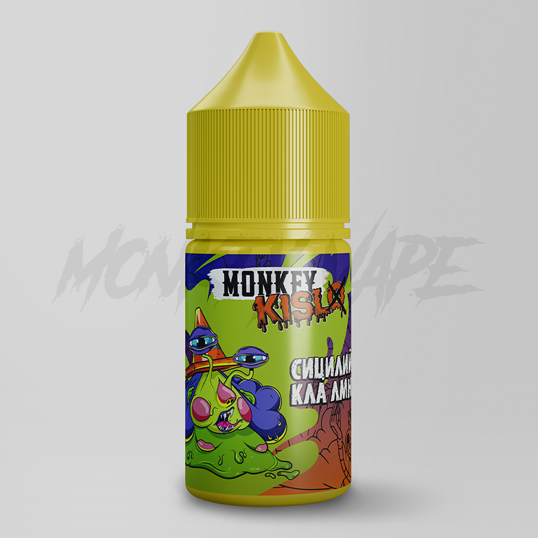 Жидкость Monkey Vape KISL 25мл #11 Сицилийская Кла Лмн