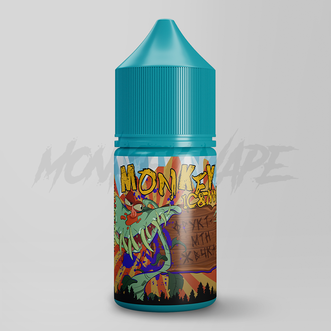 Жидкость Monkey Vape ic&mnt 25 мл №15 Фркт-мтн жвчка
