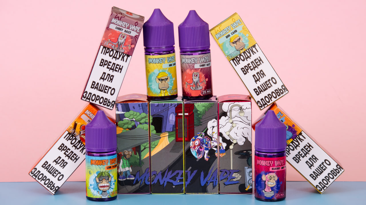 Обзор жидкостей MONKEY VAPE.